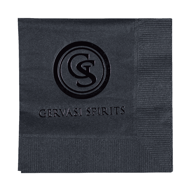 25x25 serbet hitam berkualitas tinggi dengan stamping panas SJ4302