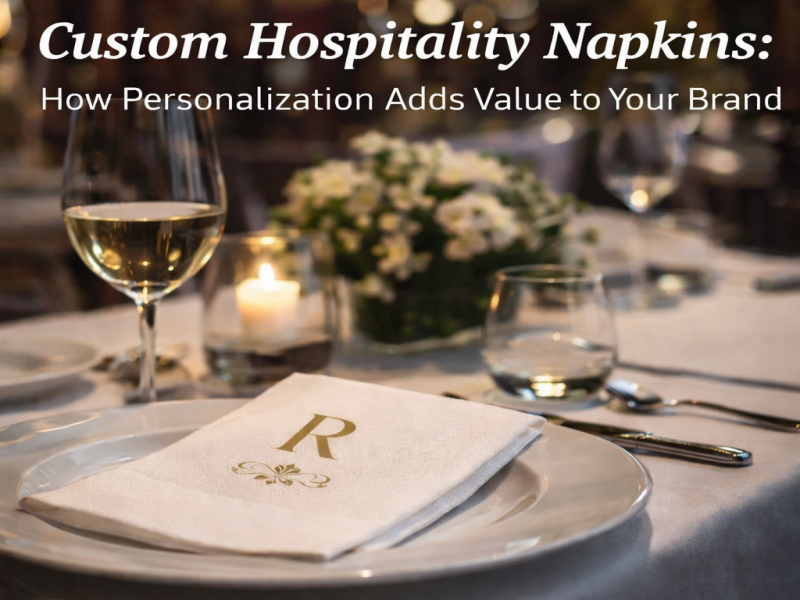Serbet Perhotelan Khusus: Bagaimana Personalisasi Menambah Nilai pada Merek Anda