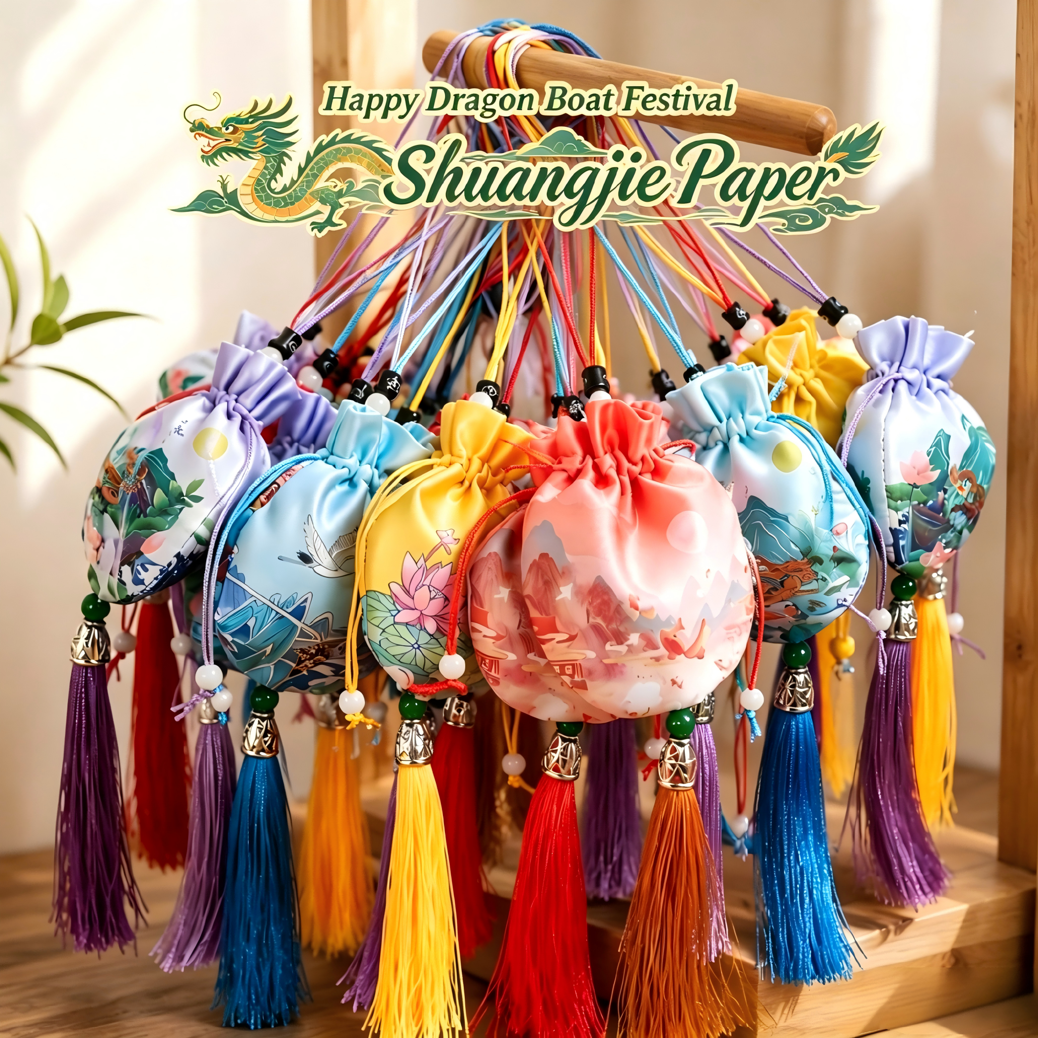 Happy Dragon Boat Festival 2026: Tim Kami Membuat Sachet Herbal Tradisional Tiongkok untuk Kesehatan & Berkah